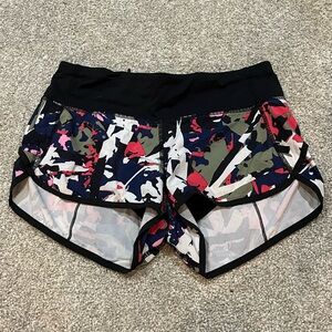 LuluLemon shorts geometric